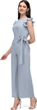 Women's Trendy Striped Crepe Jumpsuit